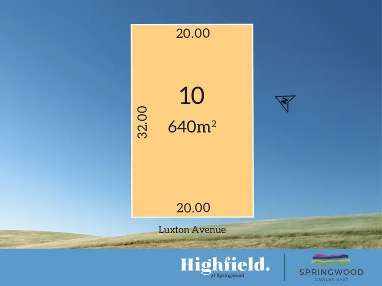 Main view of Homely land listing, Lot 10 Luxton Avenue, Gawler East SA 5118