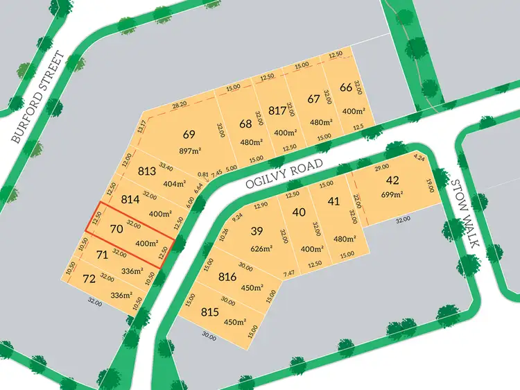 Main view of Homely land listing, Lot 68 Ogilvy Road, Gawler East SA 5118
