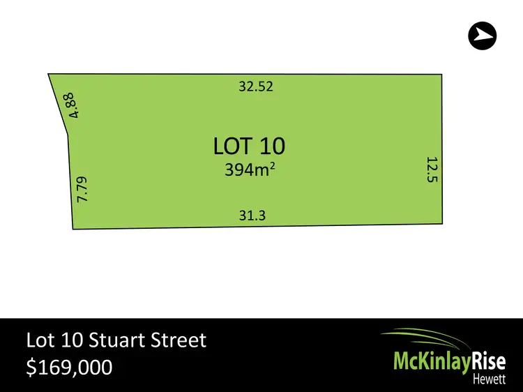 Main view of Homely land listing, Lot 10 Stuart Street, Hewett SA 5118