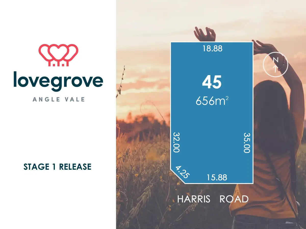 Main view of Homely land listing, Lot 45 Harris Road, Angle Vale SA 5117