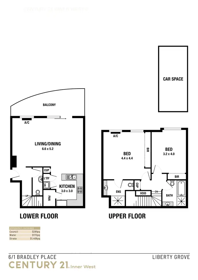 Second view of Homely apartment listing, 6/1 Bradley Place, Liberty Grove NSW 2138