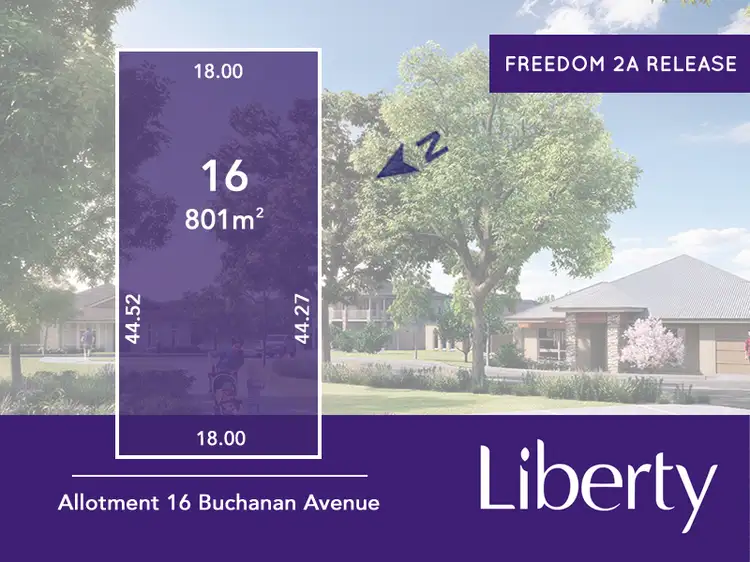 Main view of Homely land listing, Lot 16 Buchanan Avenue, Two Wells SA 5501