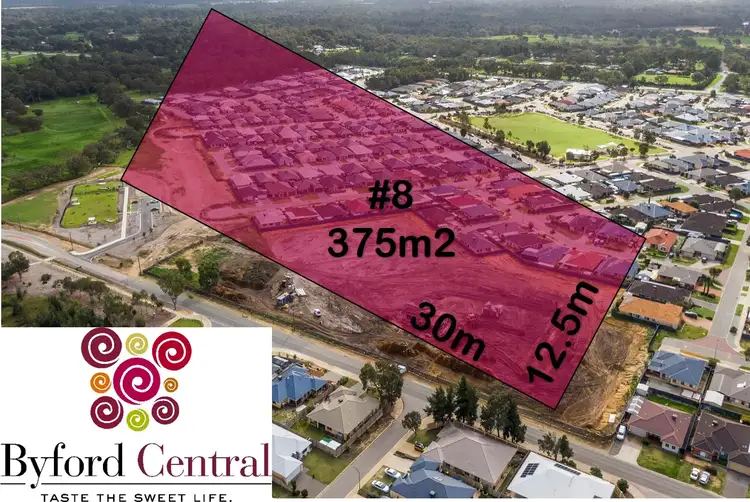Main view of Homely land listing, Lot 8/84 Larsen Road, Byford WA 6122