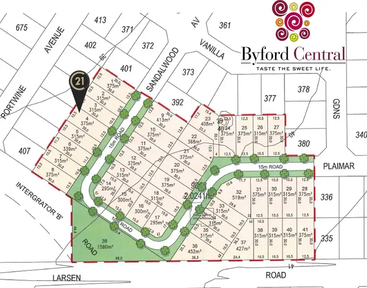 Main view of Homely land listing, 22 Sandalwood Avenue, Byford WA 6122