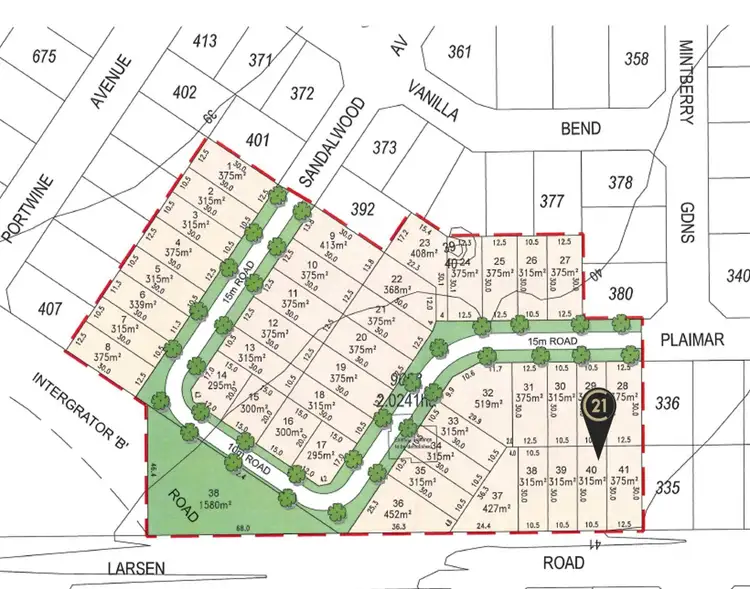 Second view of Homely land listing, 52 Larsen Road, Byford WA 6122