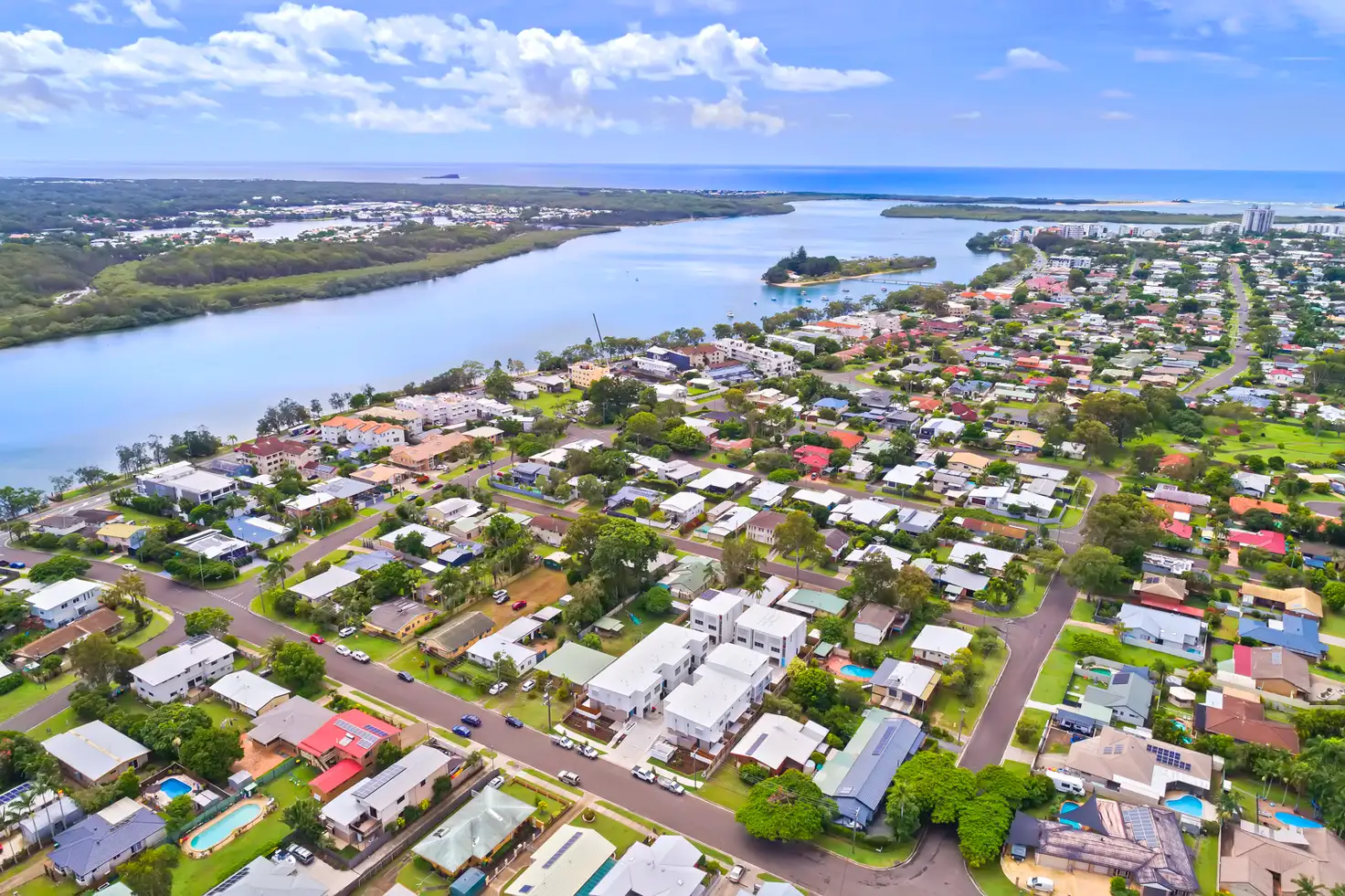 Main view of Homely townhouse listing, 8/15-17 Yinni Street, Maroochydore QLD 4558