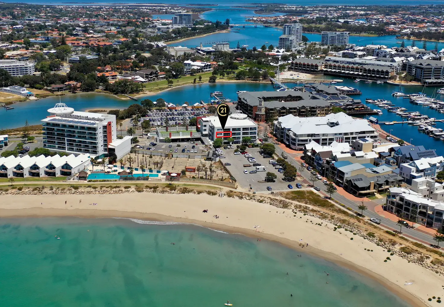 Main view of Homely apartment listing, 3201/16 Dolphin Drive, Mandurah WA 6210