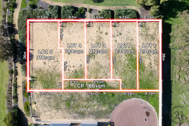 Second view of Homely land listing, Lot 3/15 Merrin Court, Falcon WA 6210