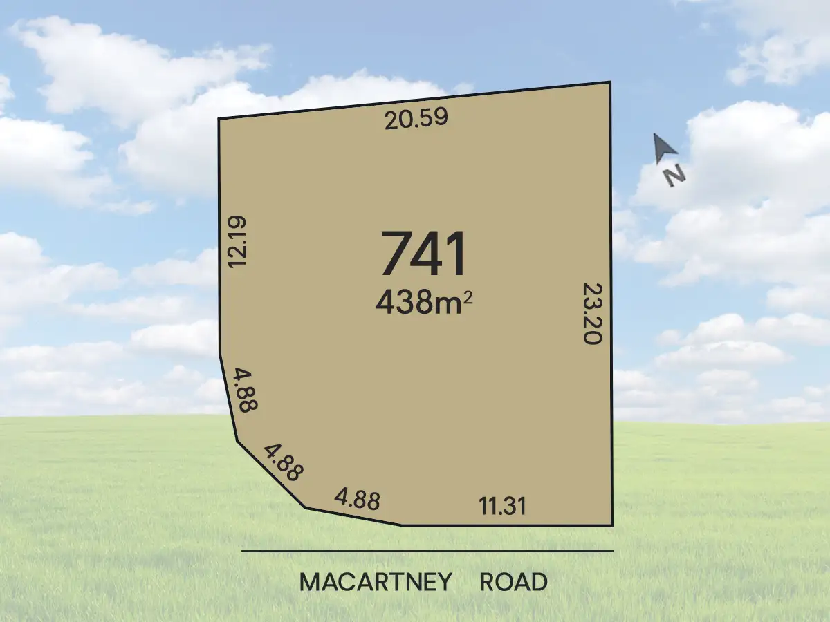 Main view of Homely land listing, Lot 741 Macartney Road, Parafield Gardens SA 5107