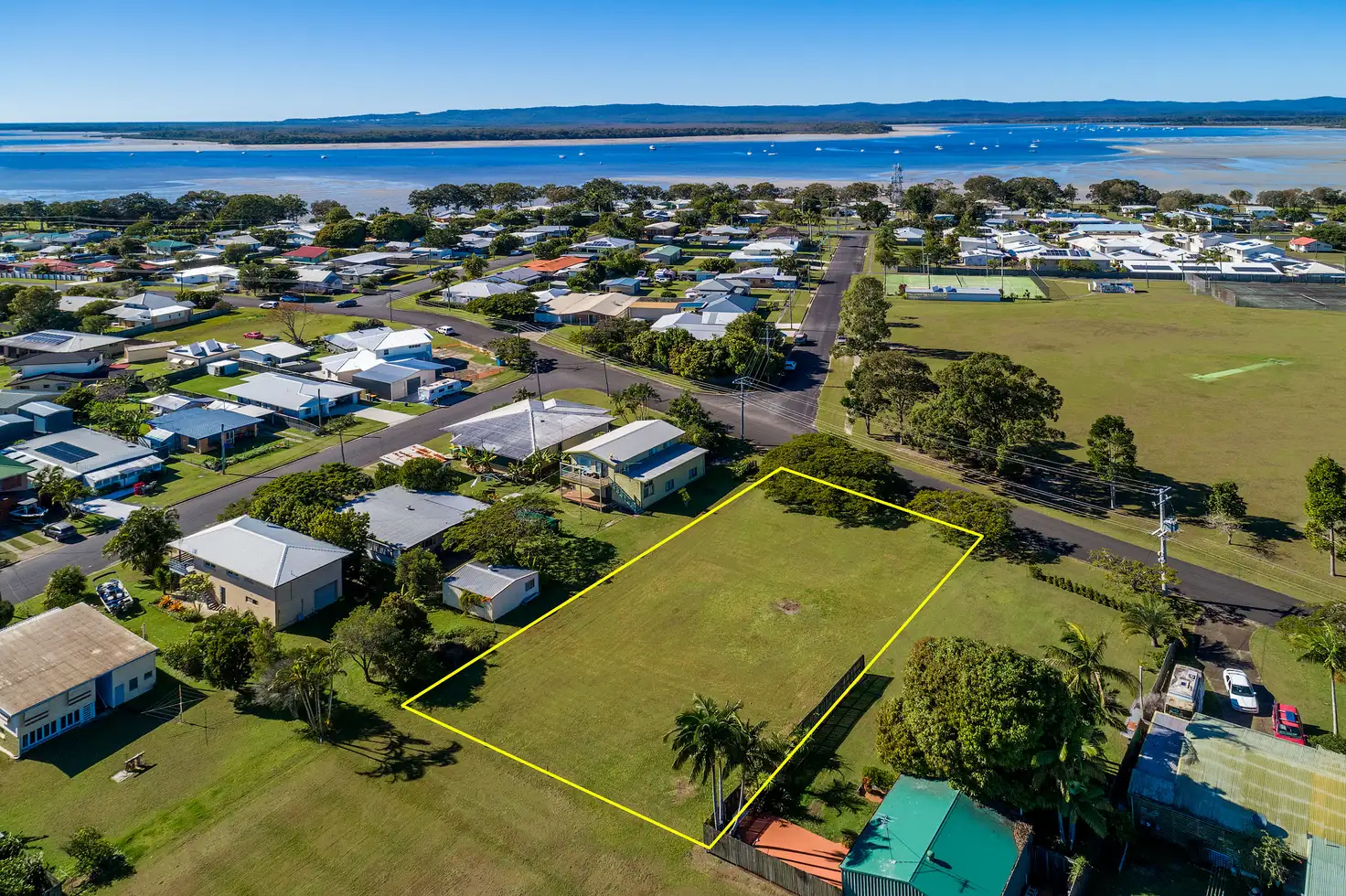 Main view of Homely land listing, 76-78 Emperor Street, Tin Can Bay QLD 4580