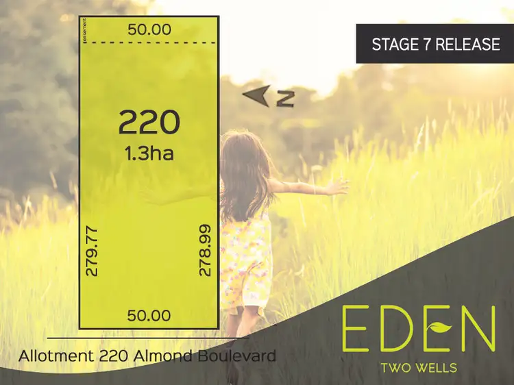 Lot 220 Almond Boulevard, Two Wells SA 5501