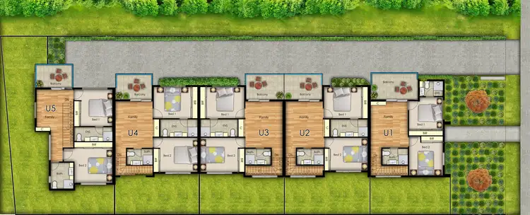 Third view of Homely townhouse listing, 5 Trevethic Road, Springvale VIC 3171