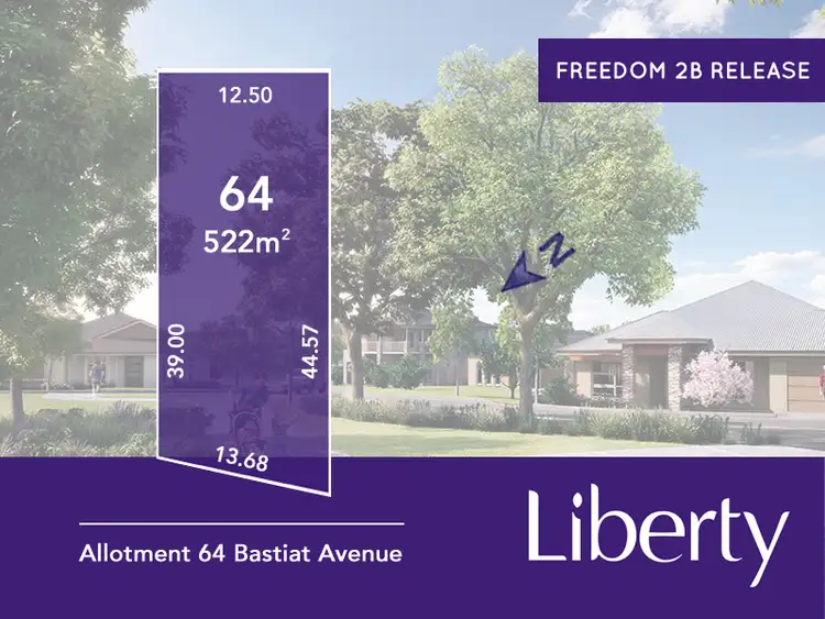 Main view of Homely land listing, Lot 64 Bastiat Avenue, Two Wells SA 5501
