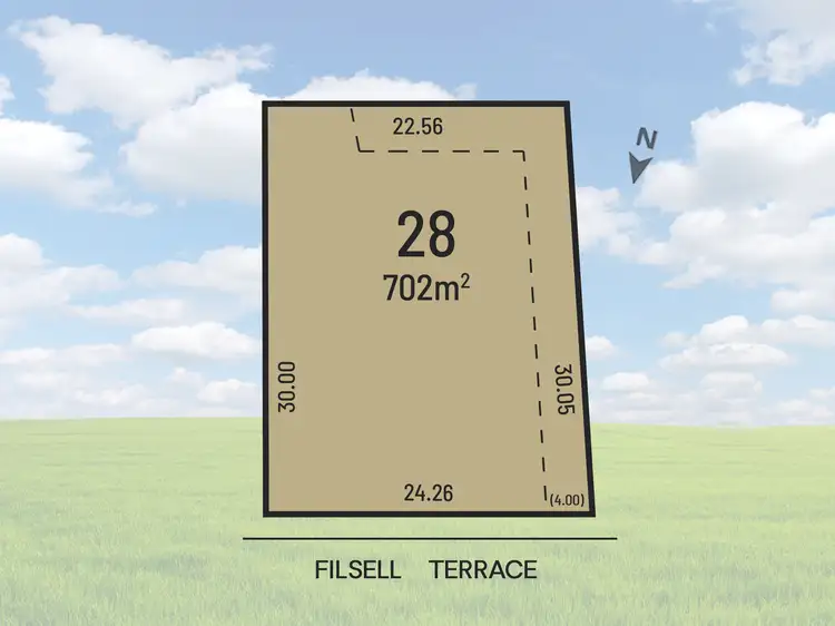 Main view of Homely land listing, 28 Filsell Terrace, Gawler South SA 5118