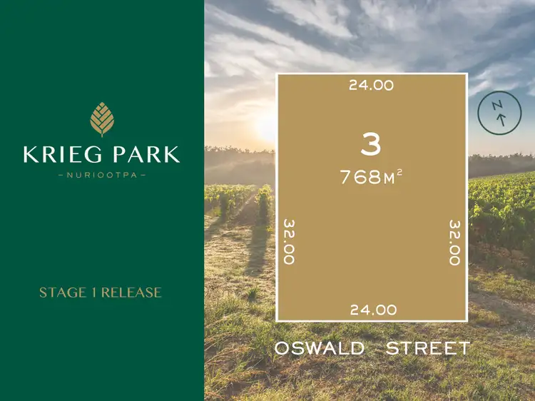 Main view of Homely land listing, Lot 3 Oswald Street, Nuriootpa SA 5355