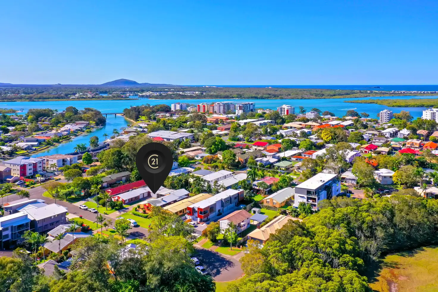 Main view of Homely semi-detached listing, 1/7 Kenewin Avenue, Maroochydore QLD 4558