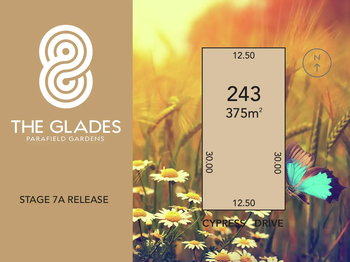 Main view of Homely land listing, Lot 243 Cypress Drive, Parafield Gardens SA 5107