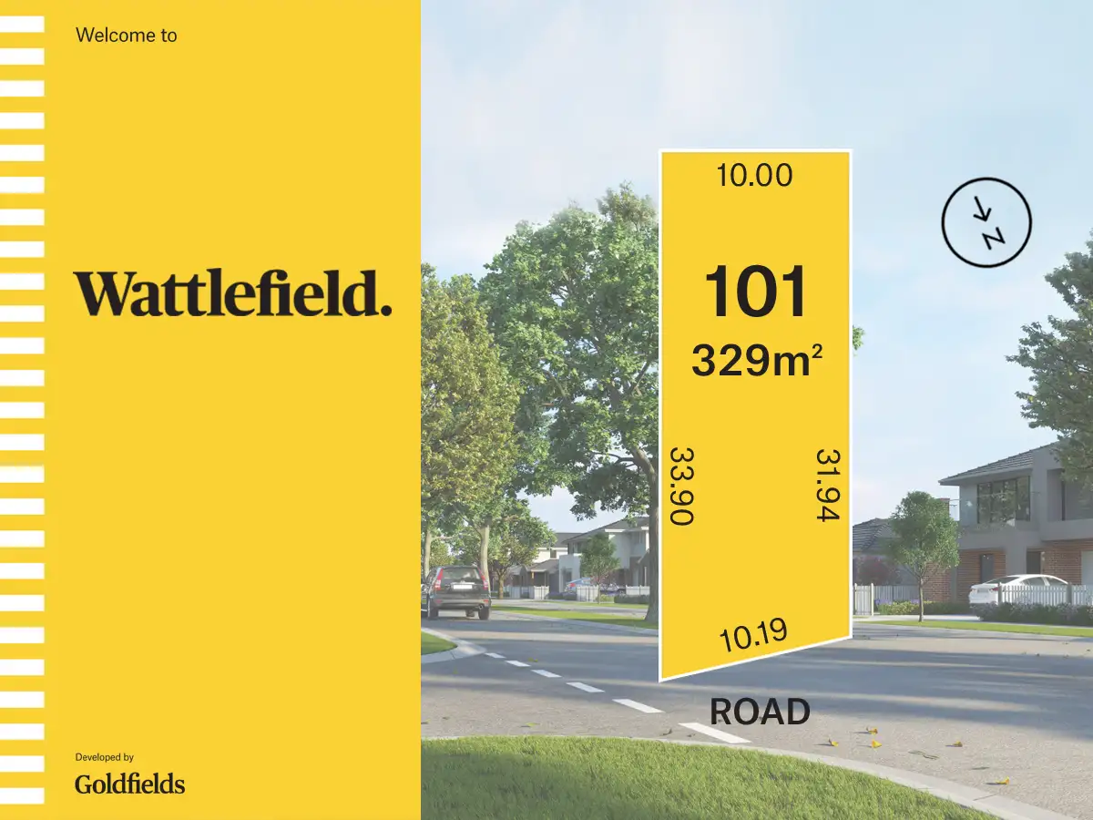 Main view of Homely land listing, Lot 101 Wattlefield Street, Munno Para SA 5115