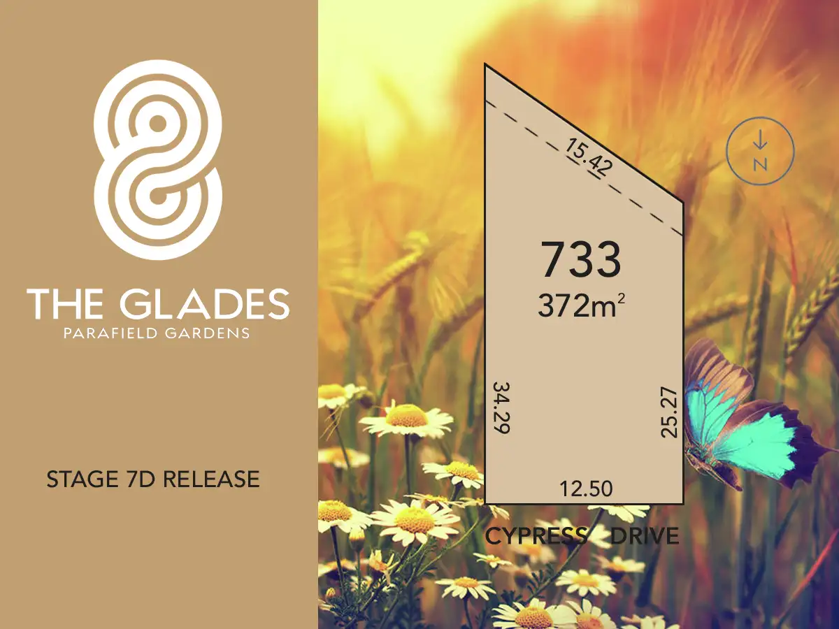 Main view of Homely land listing, Lot 733 Cypress Drive, Parafield Gardens SA 5107