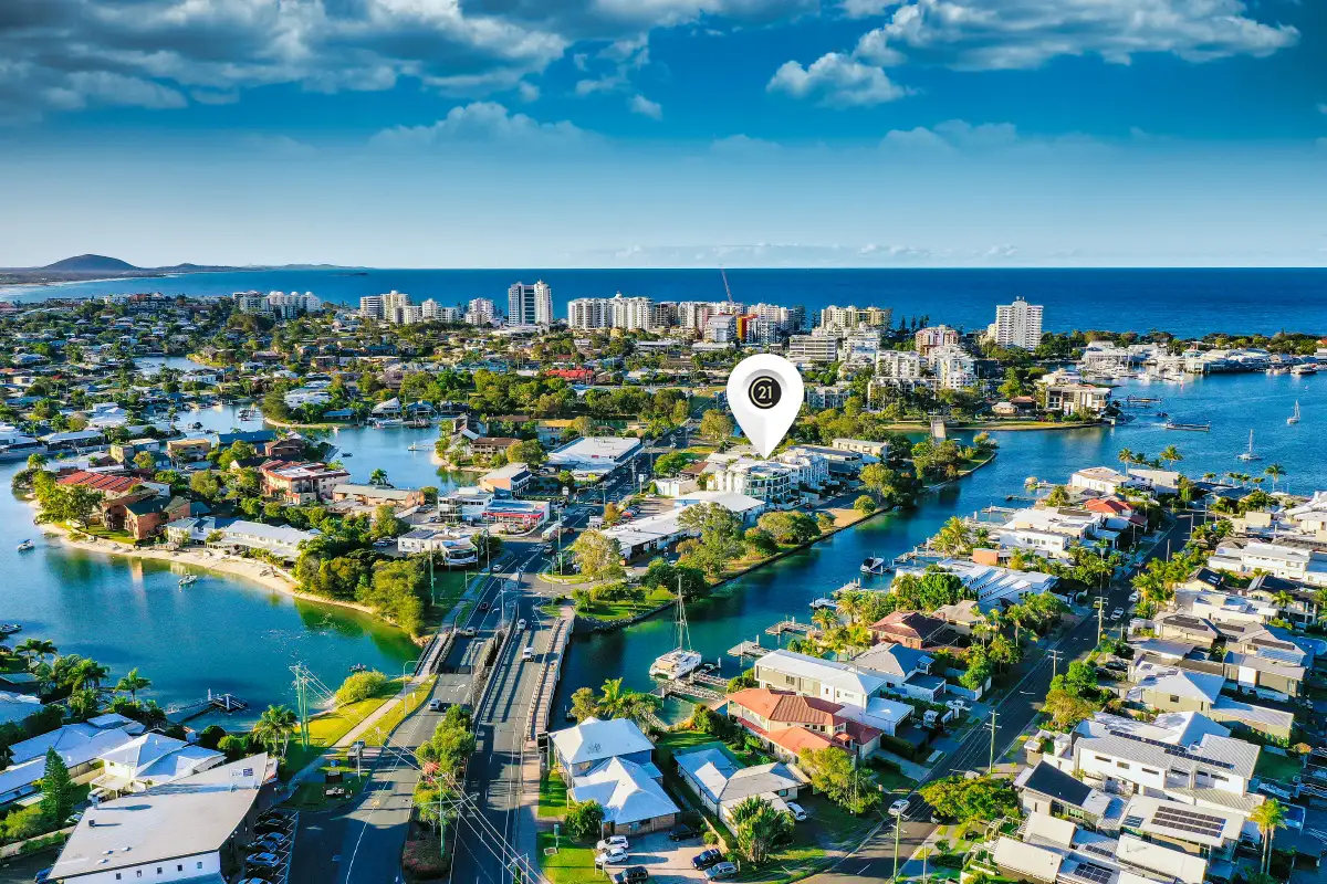 Main view of Homely unit listing, 1/17 Bindaree Crescent, Mooloolaba QLD 4557