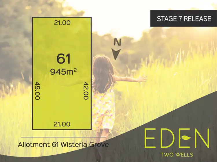 Main view of Homely land listing, Lot 61 Wisteria Grove, Two Wells SA 5501
