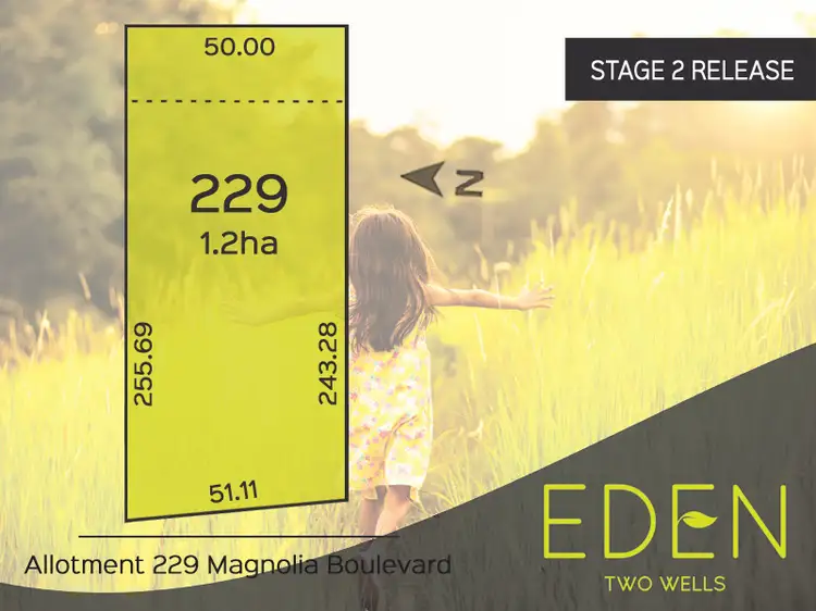 Main view of Homely land listing, Lot 229 Magnolia Boulevard, Two Wells SA 5501