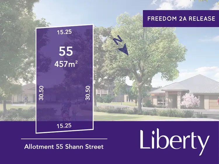Main view of Homely land listing, Lot 55 Shann Street, Two Wells SA 5501