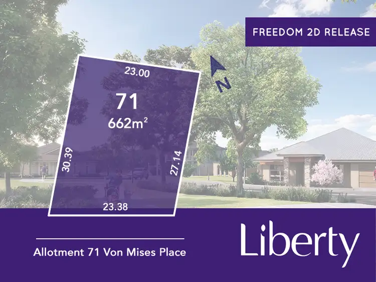 Main view of Homely land listing, Lot 71 Von Mises Place, Two Wells SA 5501