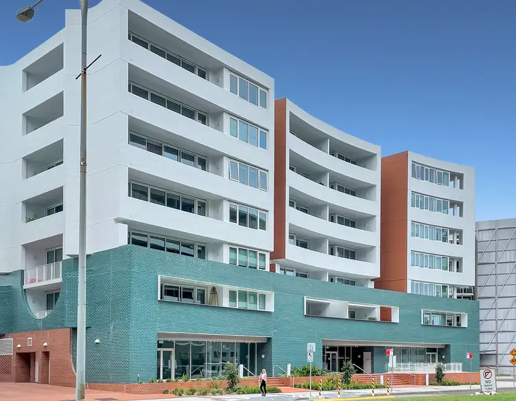 Main view of Homely apartment listing, 201/21 Honeysuckle Drive, Newcastle NSW 2300