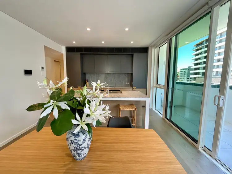 Second view of Homely apartment listing, 201/21 Honeysuckle Drive, Newcastle NSW 2300
