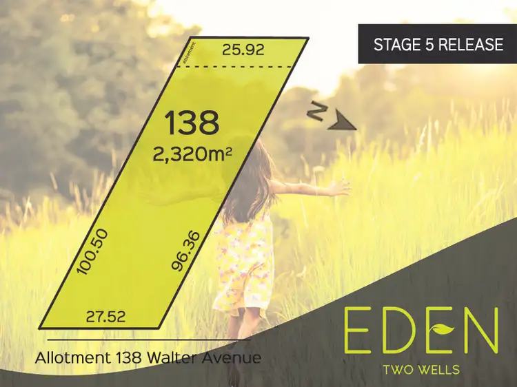 Lot 138 Walter Avenue, Two Wells SA 5501