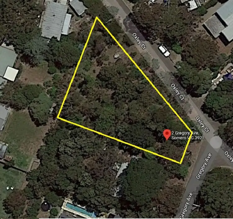 Main view of Homely land listing, 2 Gregory Avenue, Somers VIC 3927
