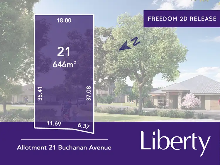 Main view of Homely land listing, Lot 21 Buchanan Avenue, Two Wells SA 5501