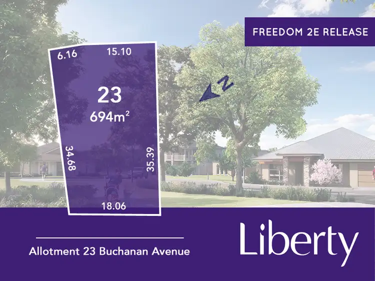 Main view of Homely land listing, Lot 23 Buchanan Avenue, Two Wells SA 5501