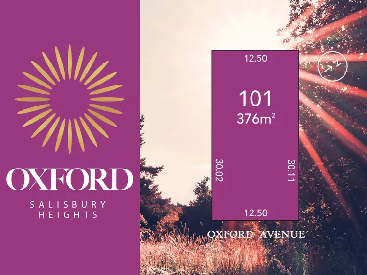 Main view of Homely land listing, Lot 101 Oxford Avenue, Salisbury Heights SA 5109