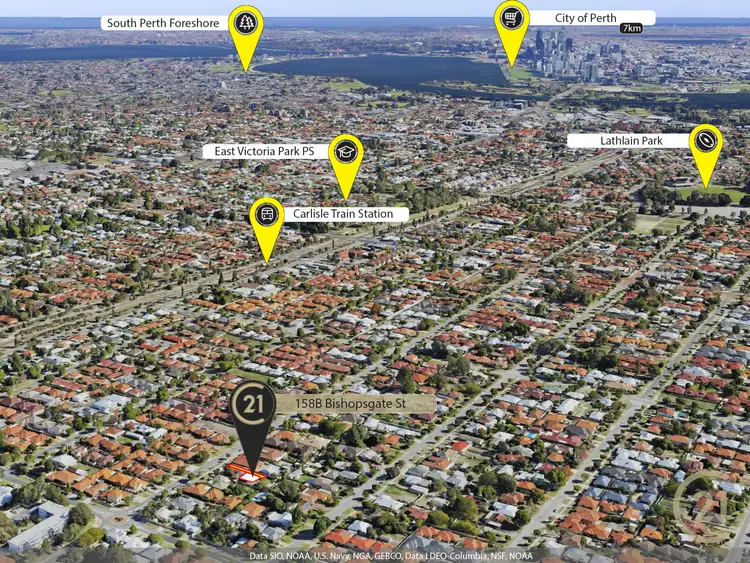 Second view of Homely land listing, 158 Bishopsgate Street, Carlisle WA 6101