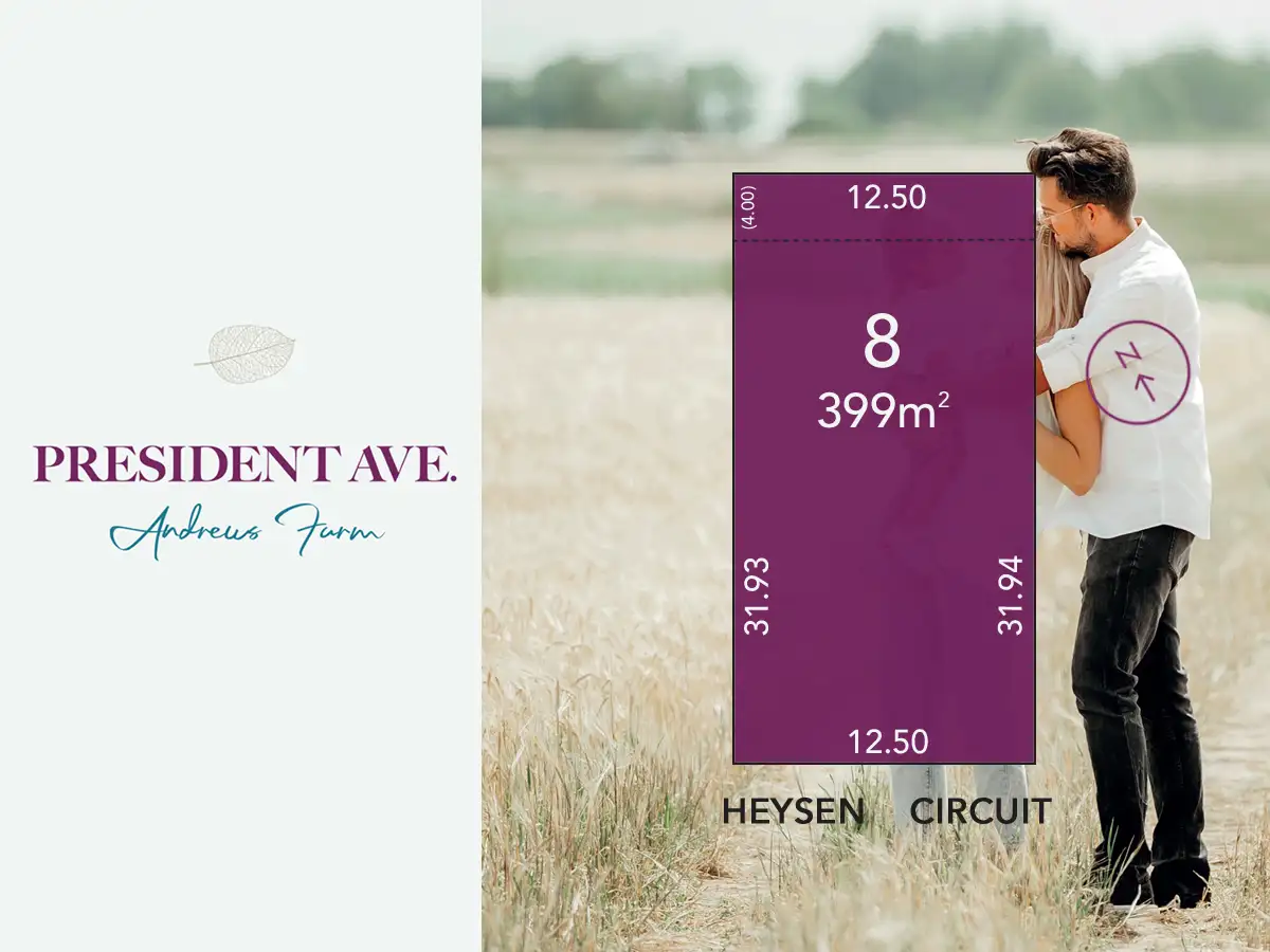 Main view of Homely land listing, Lot 8 Heysen Circuit, Andrews Farm SA 5114