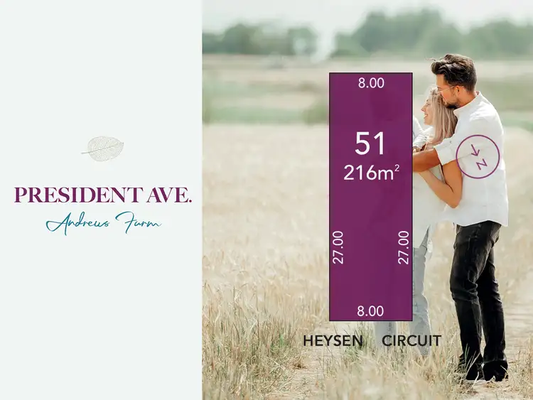 Main view of Homely land listing, Lot 51 Heysen Circuit, Andrews Farm SA 5114