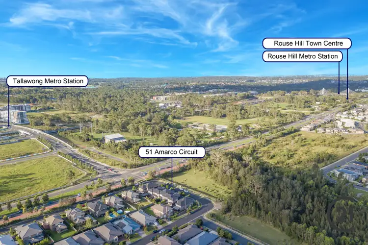 Second view of Homely house listing, 51 Amarco Circuit, The Ponds NSW 2769