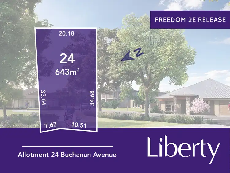 Main view of Homely land listing, Lot 24 Buchanan Avenue, Two Wells SA 5501