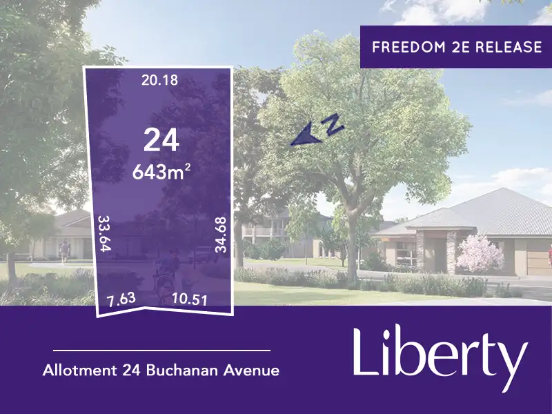 Main view of Homely land listing, Lot 24 Buchanan Avenue, Two Wells SA 5501
