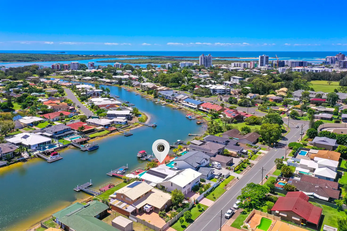 Main view of Homely house listing, 16 Tepequar Drive, Maroochydore QLD 4558