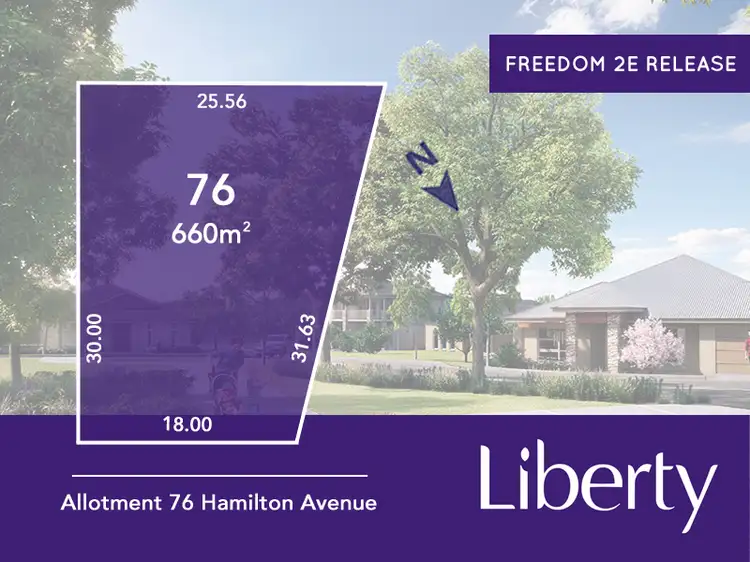 Main view of Homely land listing, Lot 76 Hamilton Avenue, Two Wells SA 5501