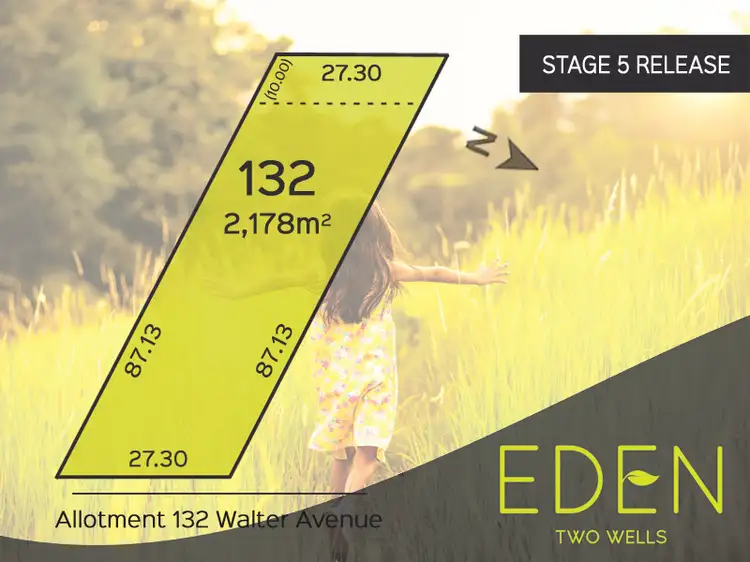 Main view of Homely land listing, Lot 132 Walter Avenue, Two Wells SA 5501