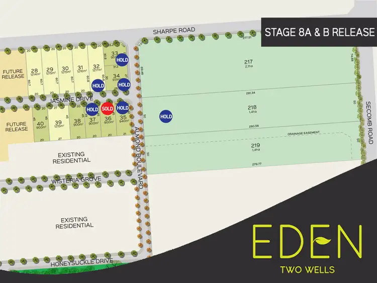 Second view of Homely land listing, Lot 39 Jasmine Drive, Two Wells SA 5501