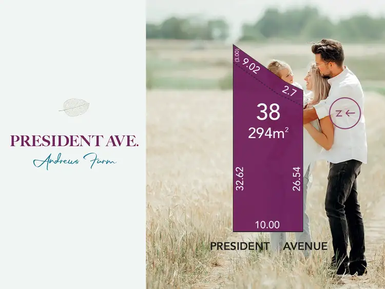 Lot 38 President Avenue, Andrews Farm SA 5114