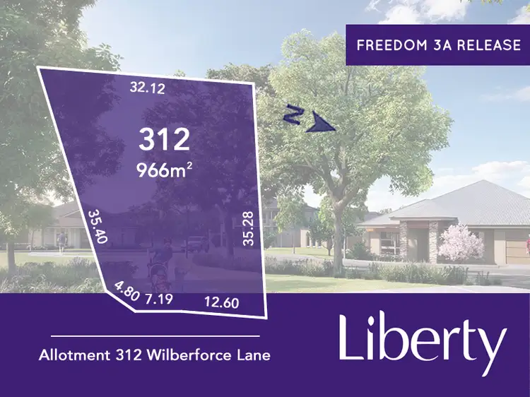 Main view of Homely land listing, Lot 312 Wilberforce Lane, Two Wells SA 5501
