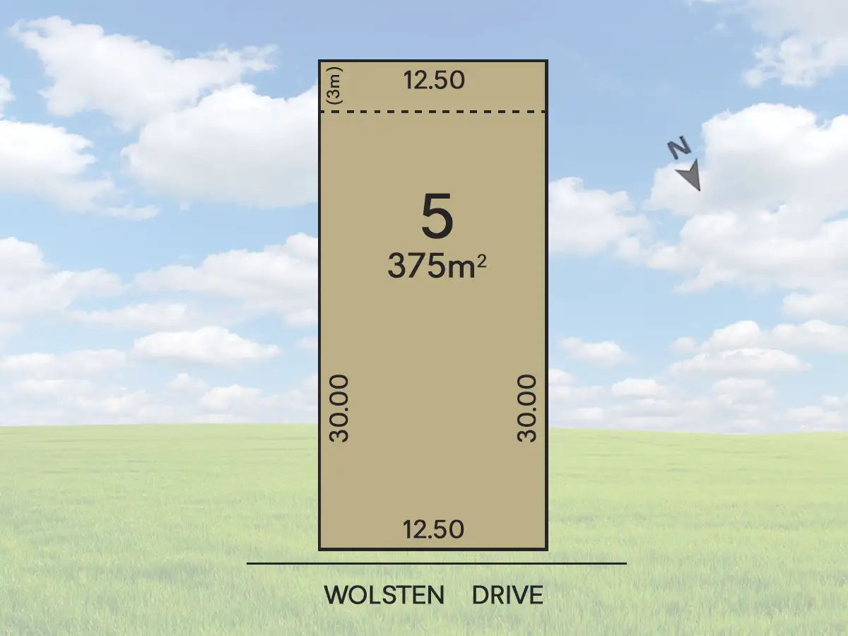Main view of Homely land listing, 5 Wolsten Drive, Blakeview SA 5114
