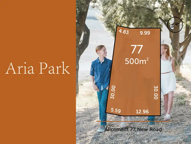 Main view of Homely land listing, Lot 77 Correa Street, Munno Para SA 5115