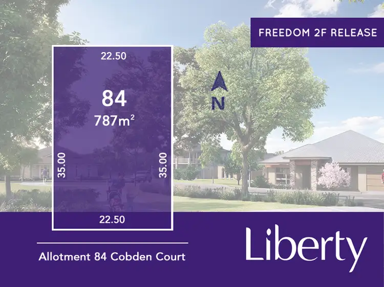 Main view of Homely land listing, Lot 84 Cobden Court, Two Wells SA 5501